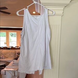 Athleta White Sleeveless Top